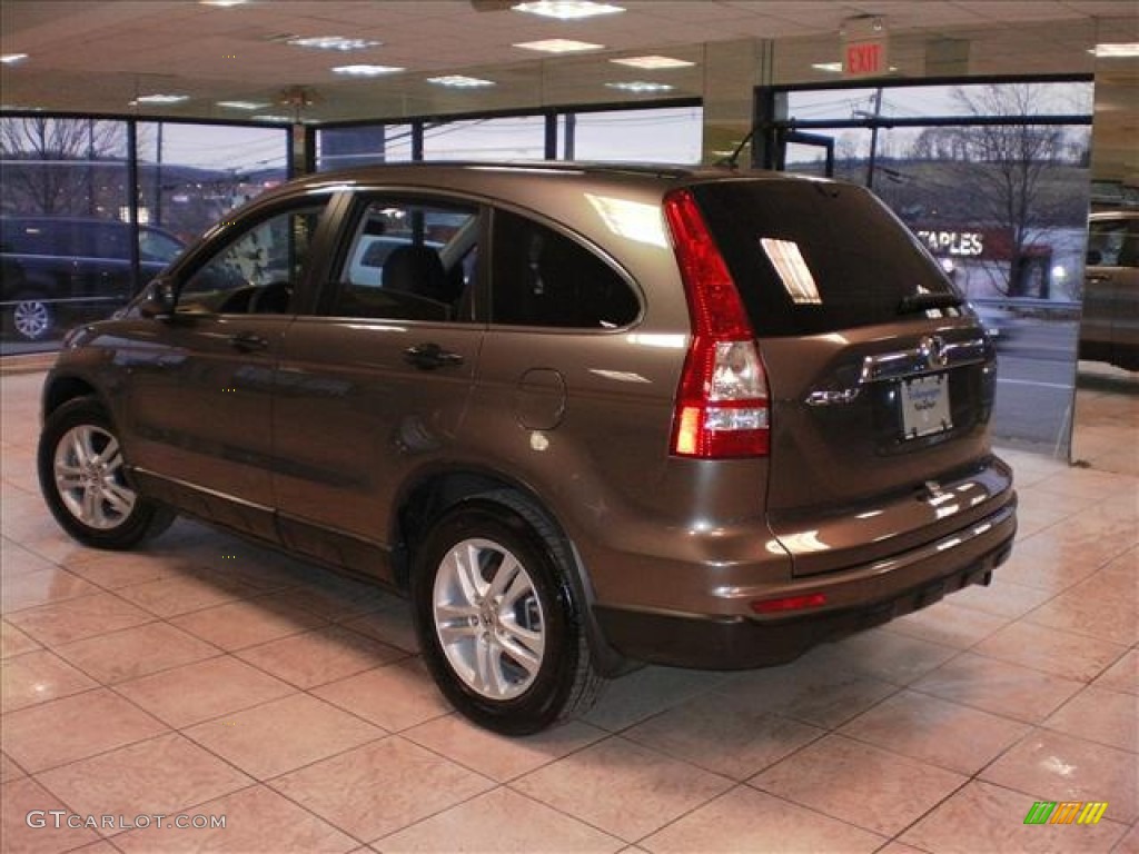 2010 CR-V EX AWD - Urban Titanium Metallic / Black photo #10