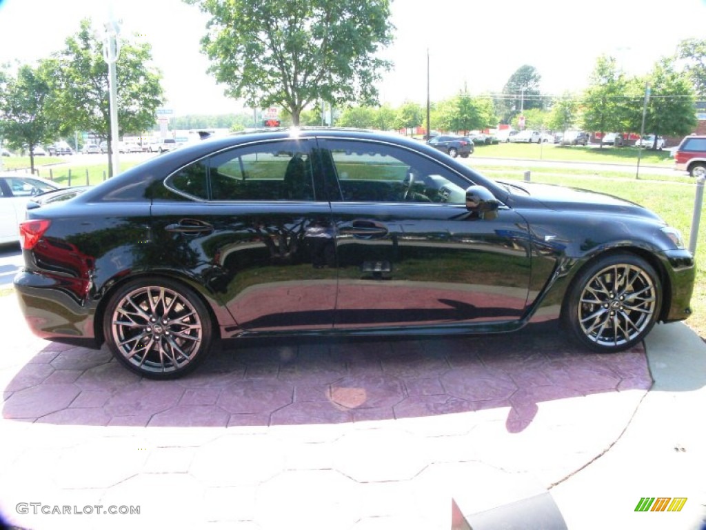 Obsidian Black 2011 Lexus IS F Exterior Photo #65417262