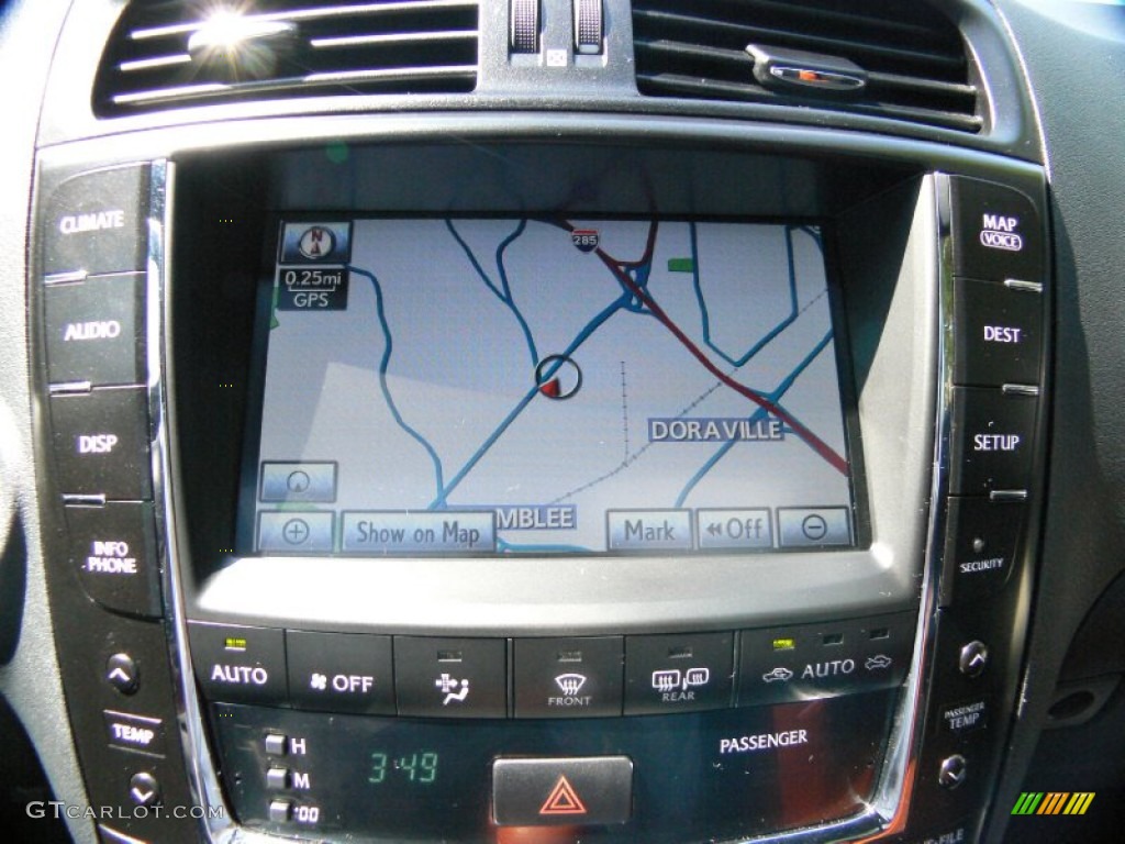 2011 Lexus IS F Navigation Photo #65417478