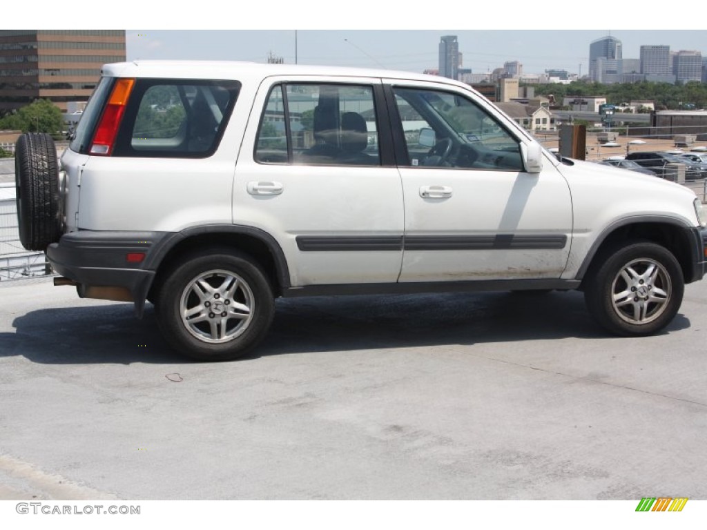 1999 CR-V EX 4WD - Taffeta White / Charcoal photo #6