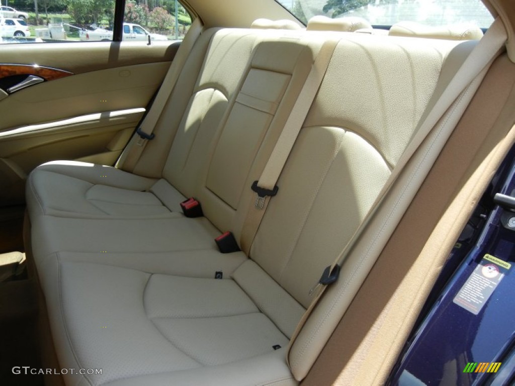 2008 E 350 Sedan - Capri Blue Metallic / Cashmere photo #15