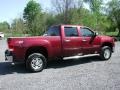 2008 Dark Crimson Red Metallic GMC Sierra 2500HD SLE Z71 Crew Cab 4x4  photo #15