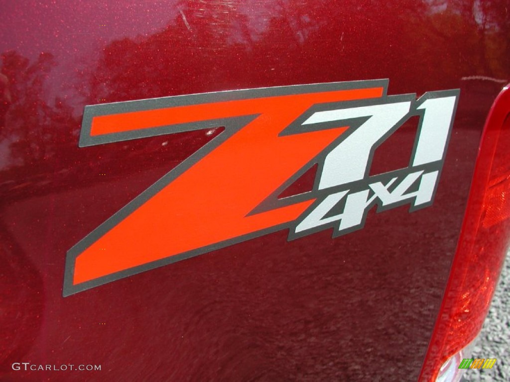 2008 Sierra 2500HD SLE Z71 Crew Cab 4x4 - Dark Crimson Red Metallic / Ebony photo #32