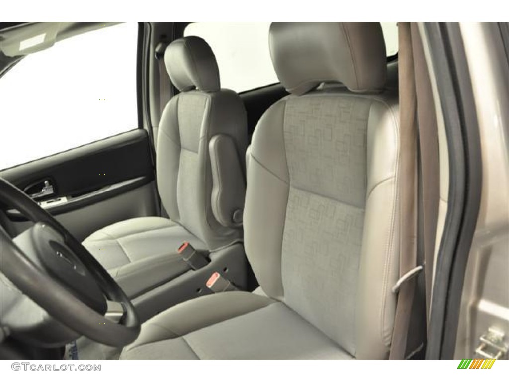 Gray Interior 2008 Pontiac Montana SV6 Photo #65421018