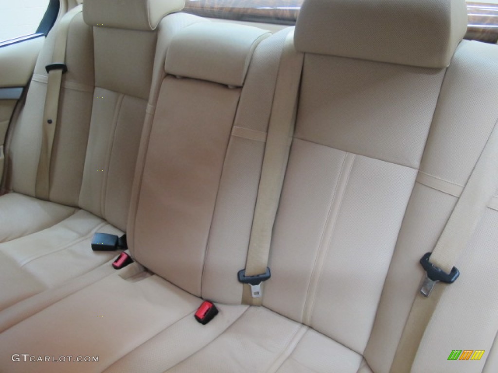 2003 7 Series 745i Sedan - Black Sapphire Metallic / Dark Beige/Beige III photo #21