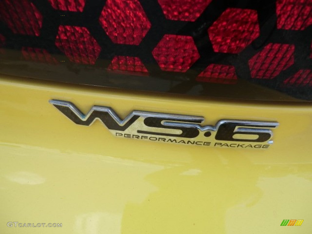 2002 Pontiac Firebird Trans Am WS-6 Convertible Marks and Logos Photo #65422575