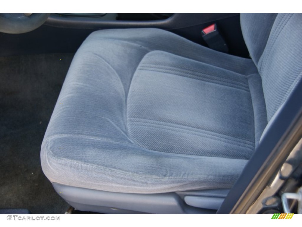 1999 Accord DX Sedan - Deep Velvet Blue Pearl / Gray photo #9