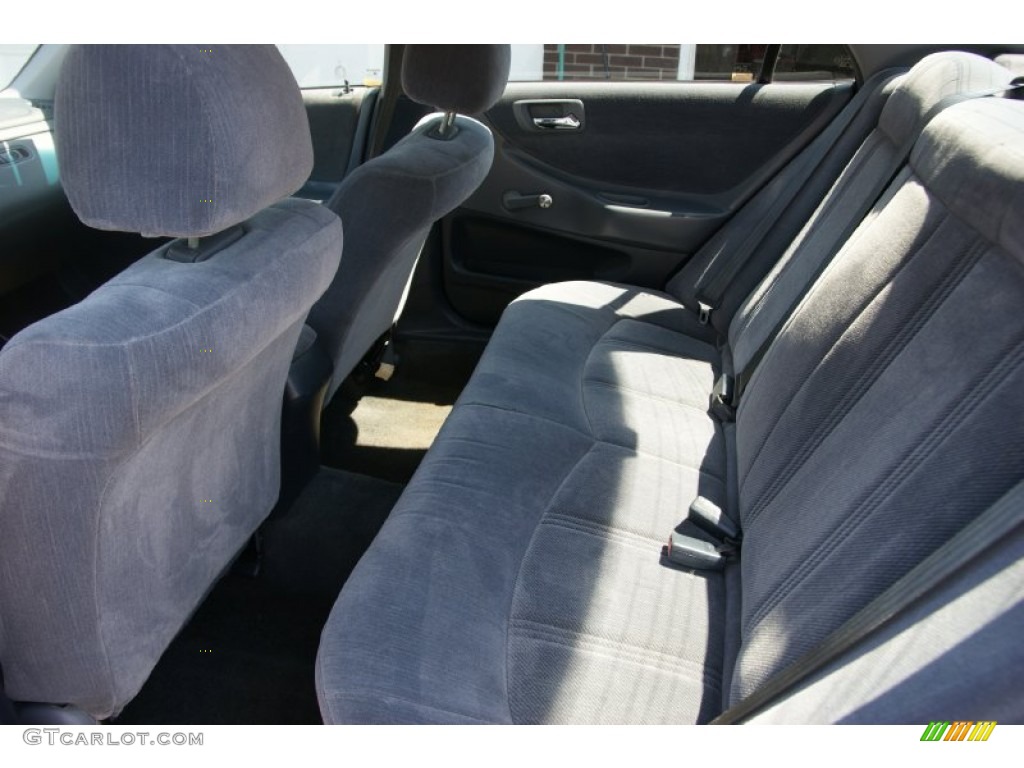 1999 Accord DX Sedan - Deep Velvet Blue Pearl / Gray photo #11