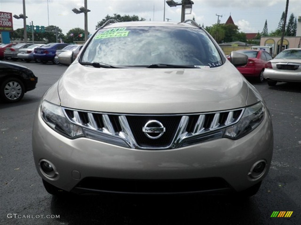 2009 Murano SL - Tinted Bronze Metallic / Black photo #3