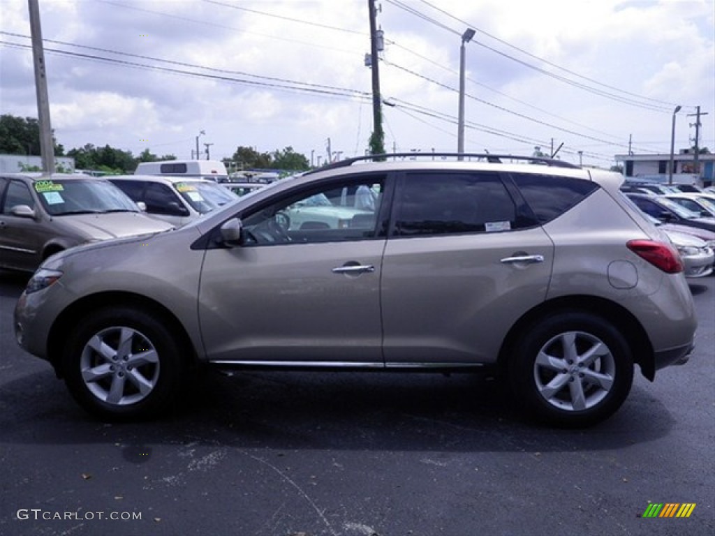 2009 Murano SL - Tinted Bronze Metallic / Black photo #6