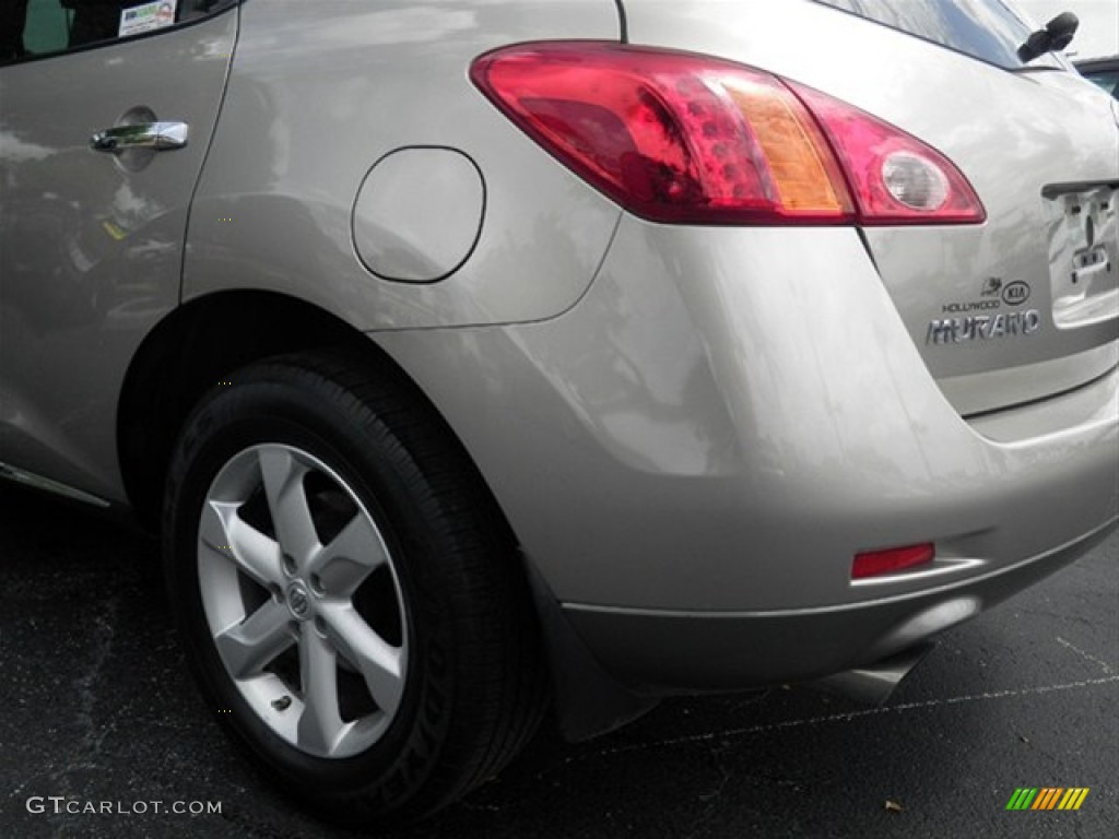 2009 Murano SL - Tinted Bronze Metallic / Black photo #8