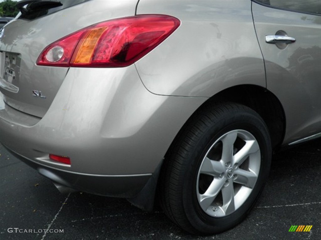 2009 Murano SL - Tinted Bronze Metallic / Black photo #10