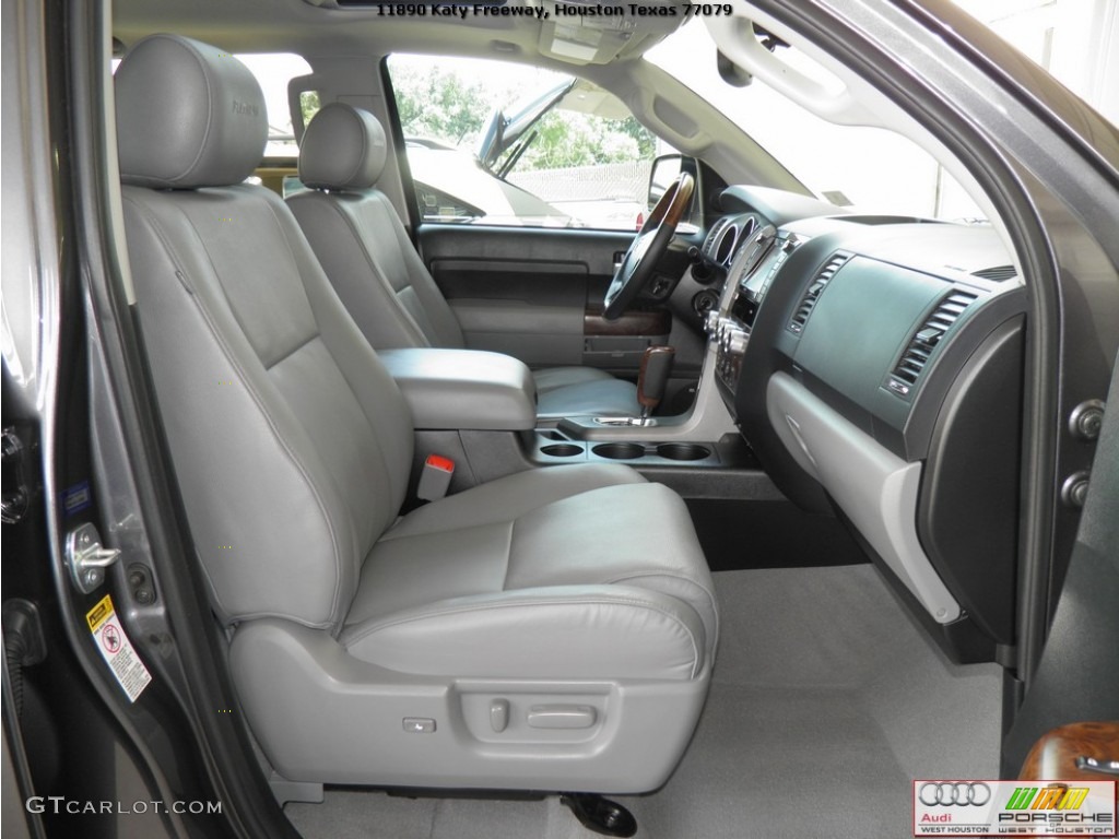 2011 Tundra Platinum CrewMax - Magnetic Gray Metallic / Graphite Gray photo #26