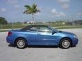 2008 Marathon Blue Pearl Chrysler Sebring Touring Convertible  photo #7