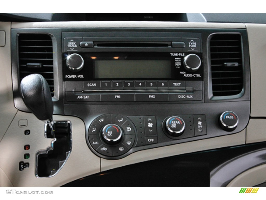 2011 Sienna V6 - Salsa Red Pearl / Bisque photo #9
