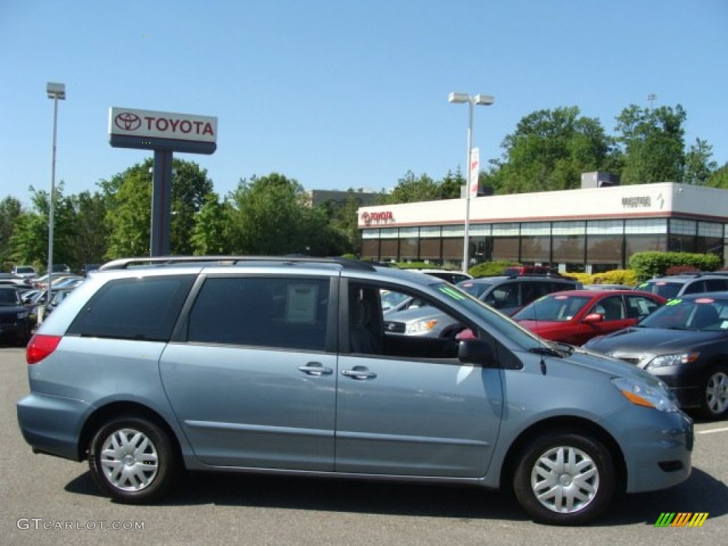 2010 Sienna CE - Blue Mirage Metallic / Stone photo #1