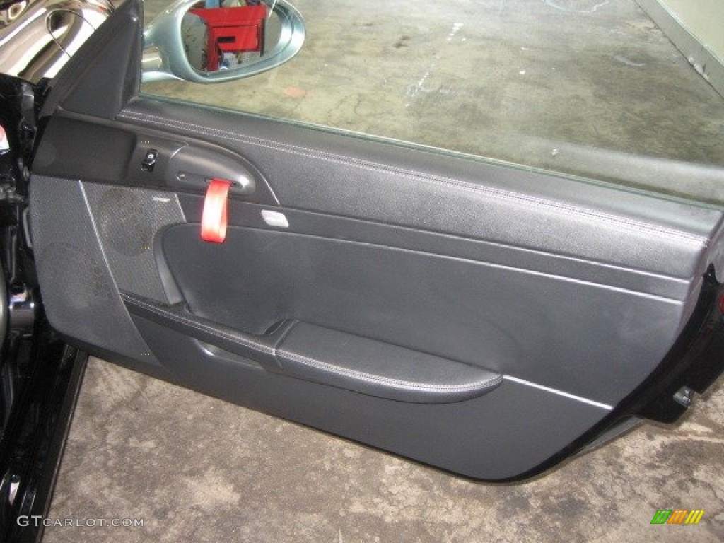 2012 Porsche Cayman R Black Door Panel Photo #65429367