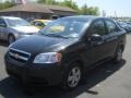 2010 Black Granite Chevrolet Aveo LT Sedan  photo #1