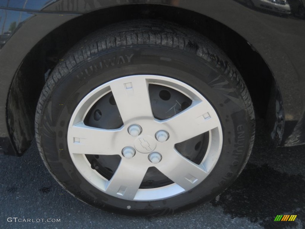 2010 Aveo LT Sedan - Black Granite / Charcoal photo #10