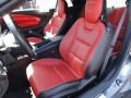 Black/Inferno Orange Front Seat Photo for 2010 Chevrolet Camaro #65430219