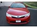 2012 Barcelona Red Metallic Toyota Camry Hybrid LE  photo #2