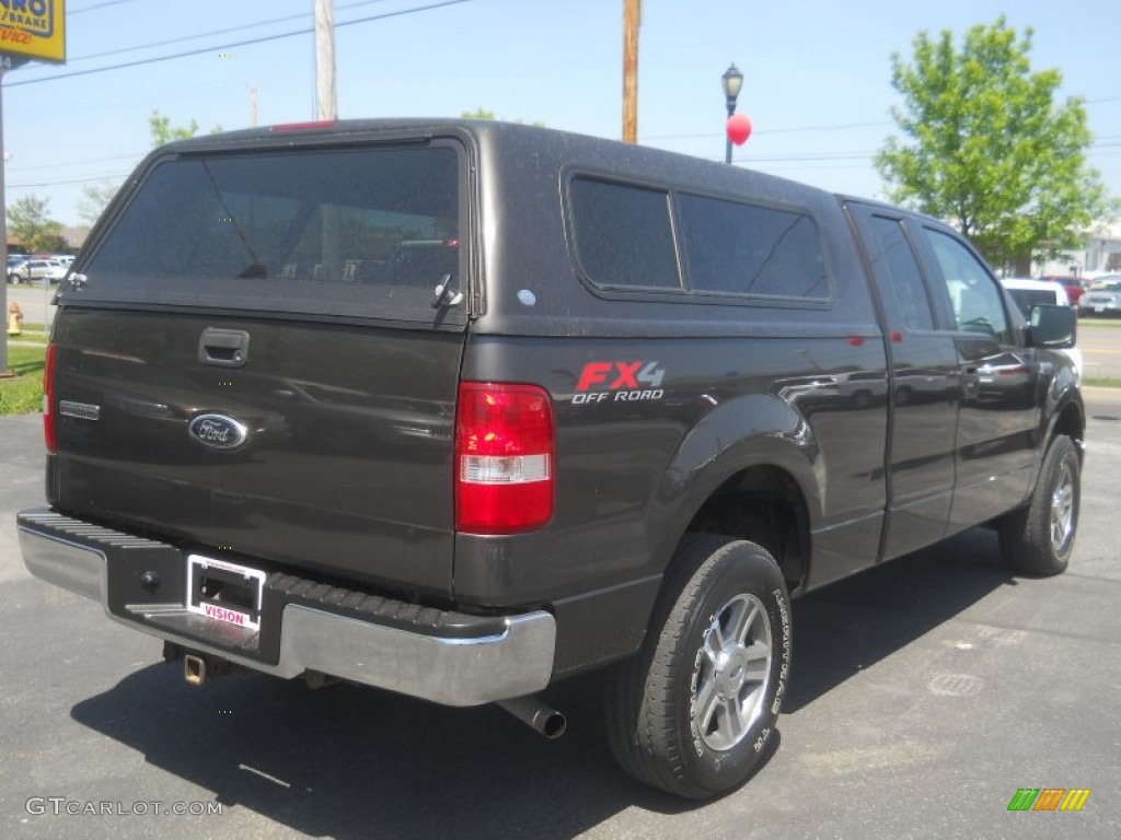 2006 F150 FX4 SuperCab 4x4 - Dark Shadow Grey Metallic / Medium/Dark Flint photo #2