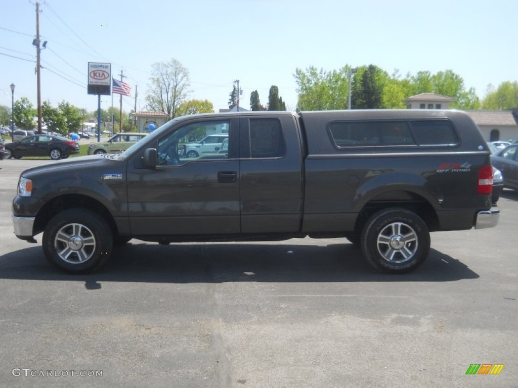 2006 F150 FX4 SuperCab 4x4 - Dark Shadow Grey Metallic / Medium/Dark Flint photo #12