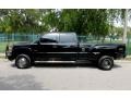 2006 Onyx Black GMC Sierra 3500 SLT Crew Cab 4x4 Dually  photo #5