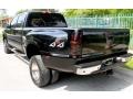 2006 Onyx Black GMC Sierra 3500 SLT Crew Cab 4x4 Dually  photo #13