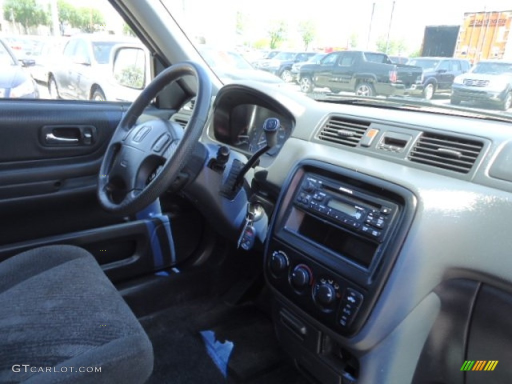 2001 CR-V EX 4WD - Taffeta White / Black Leather photo #9