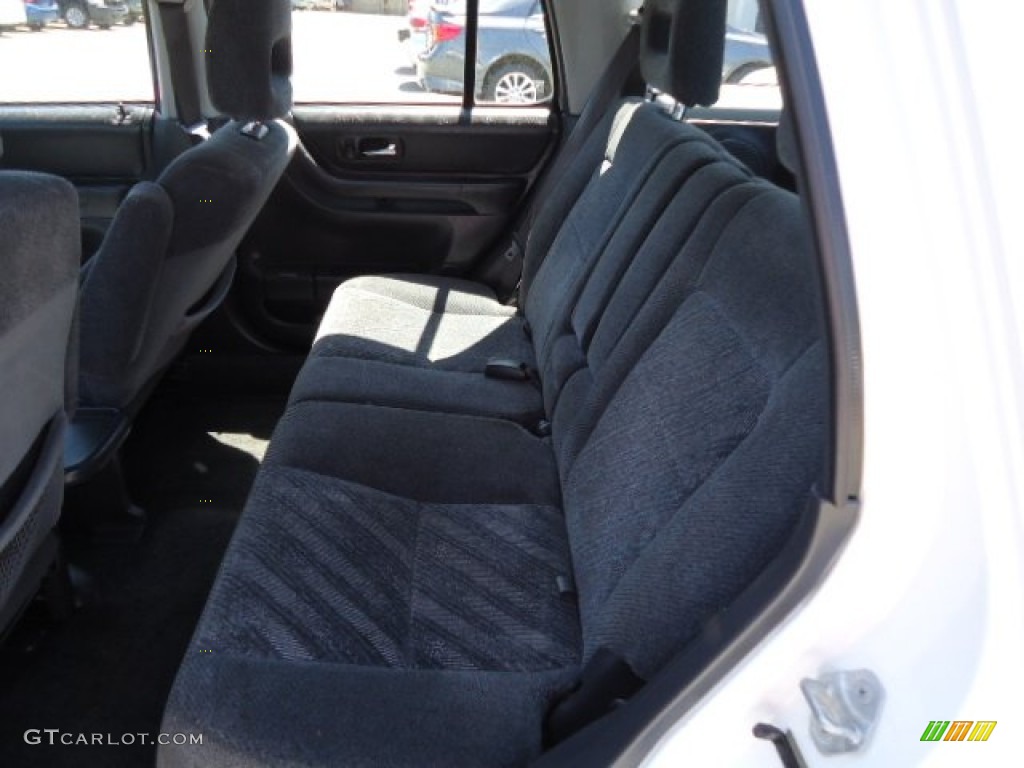 2001 CR-V EX 4WD - Taffeta White / Black Leather photo #13