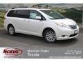 2012 Blizzard White Pearl Toyota Sienna Limited AWD  photo #1