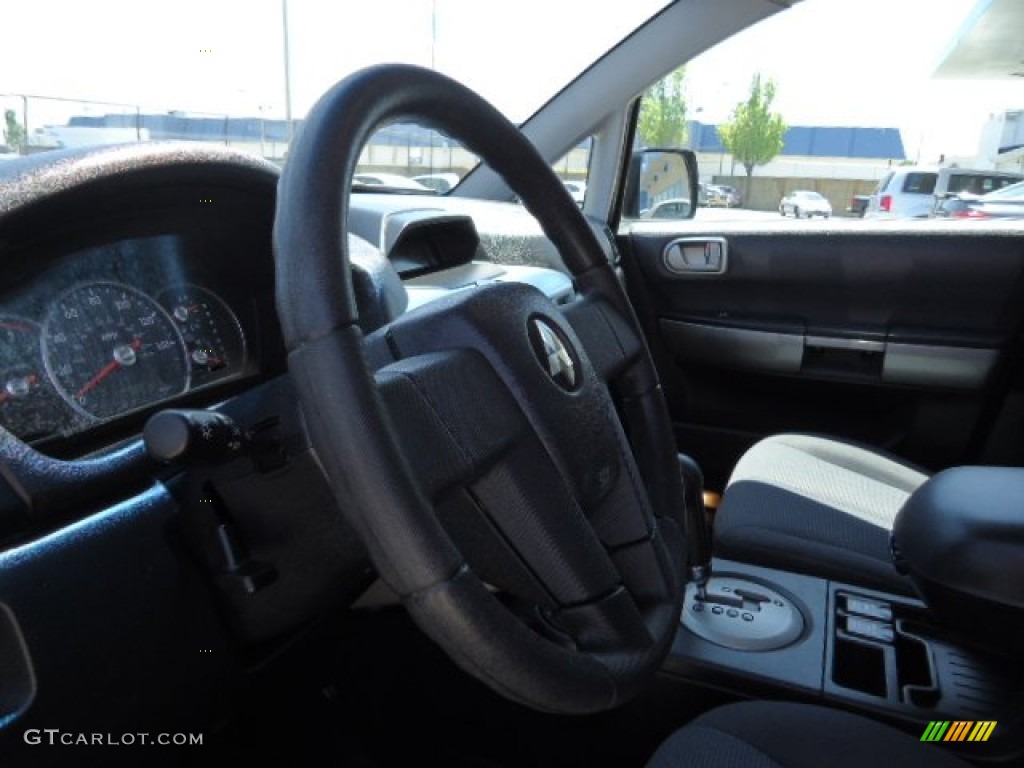 2005 Endeavor LS AWD - Machine Green Metallic / Charcoal photo #15