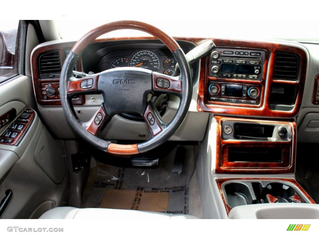 2006 GMC Sierra 3500 SLT Crew Cab 4x4 Dually Neutral Dashboard Photo #65432124