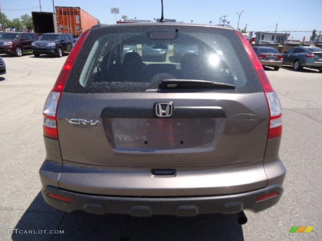 2009 CR-V LX 4WD - Urban Titanium Metallic / Black photo #4