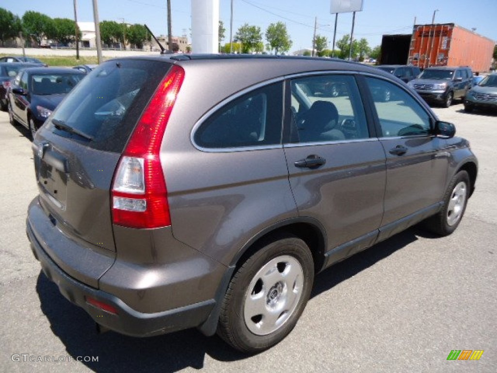 2009 CR-V LX 4WD - Urban Titanium Metallic / Black photo #5