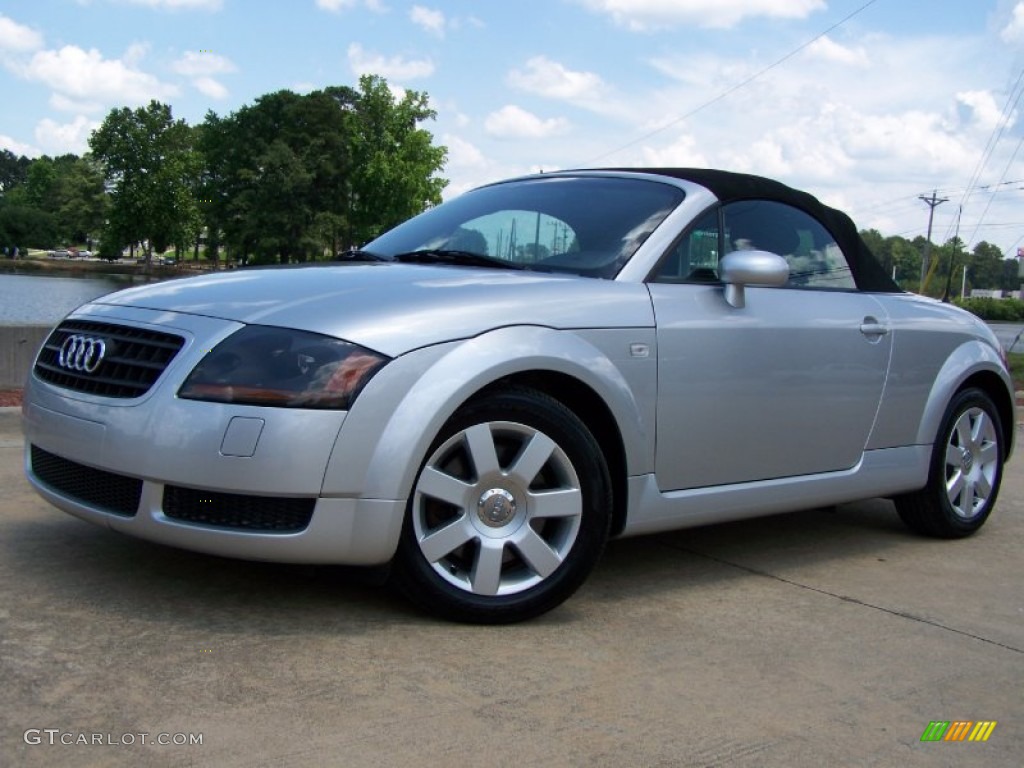 Lake Silver Metallic 2003 Audi TT 1.8T Roadster Exterior Photo #65434338