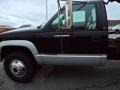 1998 Onyx Black Chevrolet C/K 3500 K3500 Regular Cab 4x4 Dump Truck  photo #3