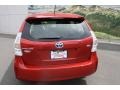 2012 Barcelona Red Metallic Toyota Prius v Two Hybrid  photo #4