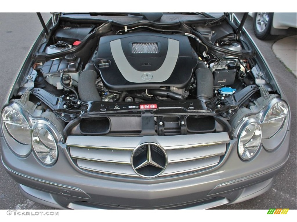 2009 Mercedes-Benz CLK 350 Coupe 3.5 Liter DOHC 24-Valve VVT V6 Engine Photo #65434719