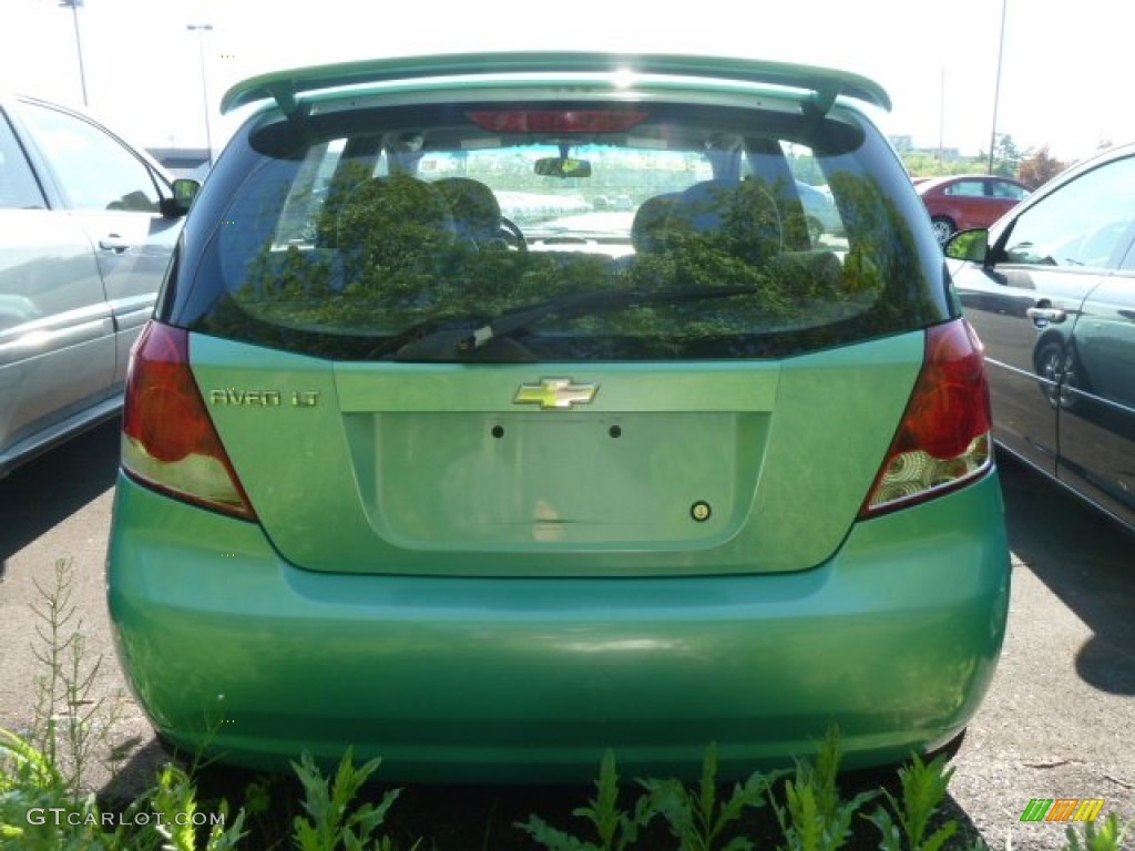 2005 Aveo LT Hatchback - Aqua Metallic / Gray photo #3