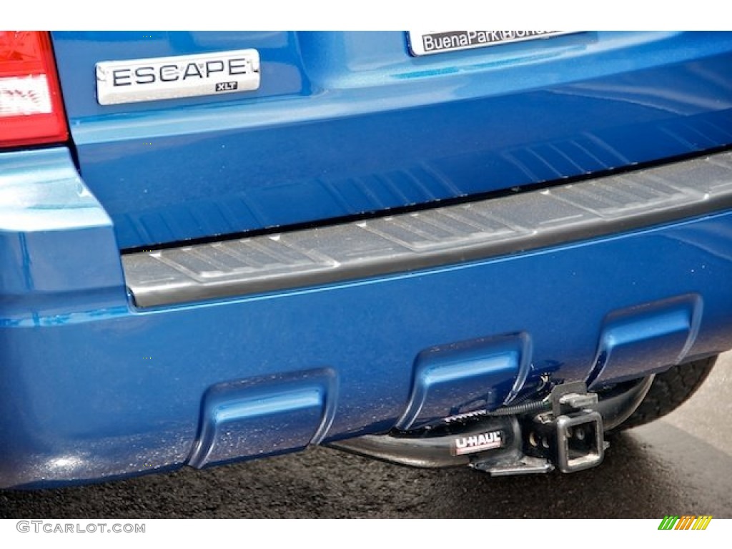 2008 Escape XLT V6 - Vista Blue Metallic / Stone photo #9