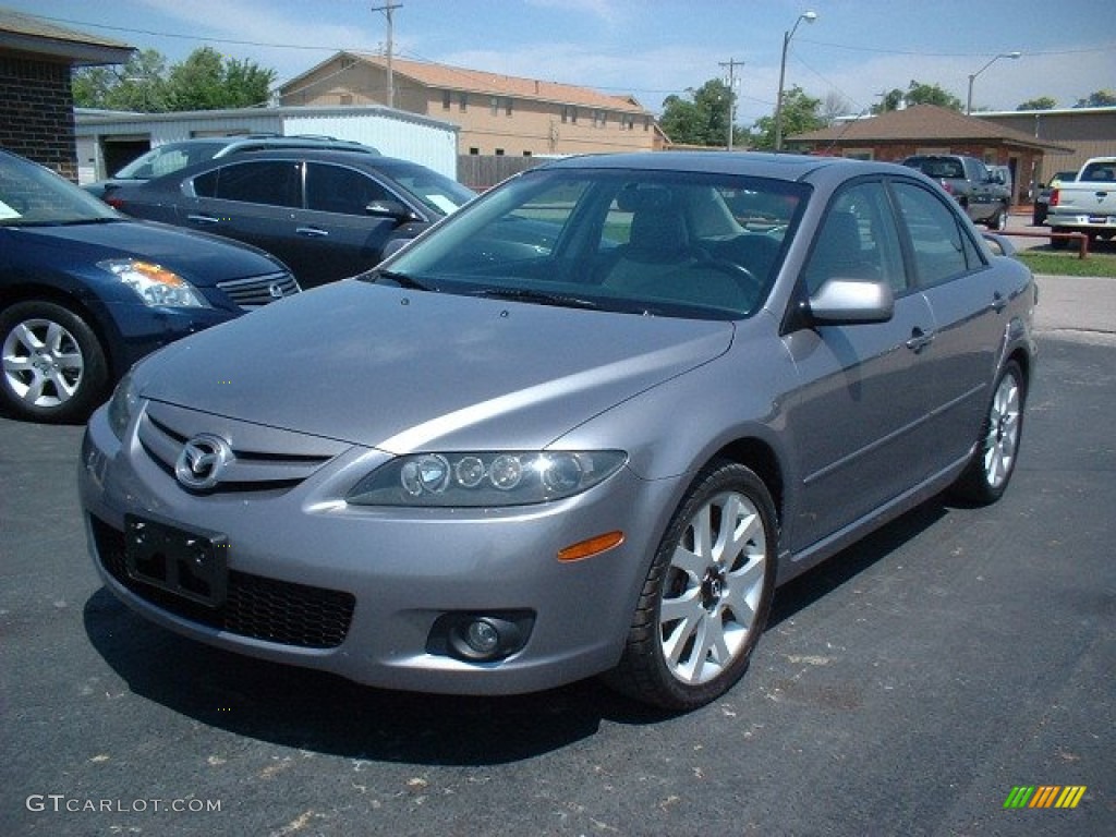 2007 MAZDA6 s Grand Touring Sedan - Tungsten Gray Metallic / Black photo #1