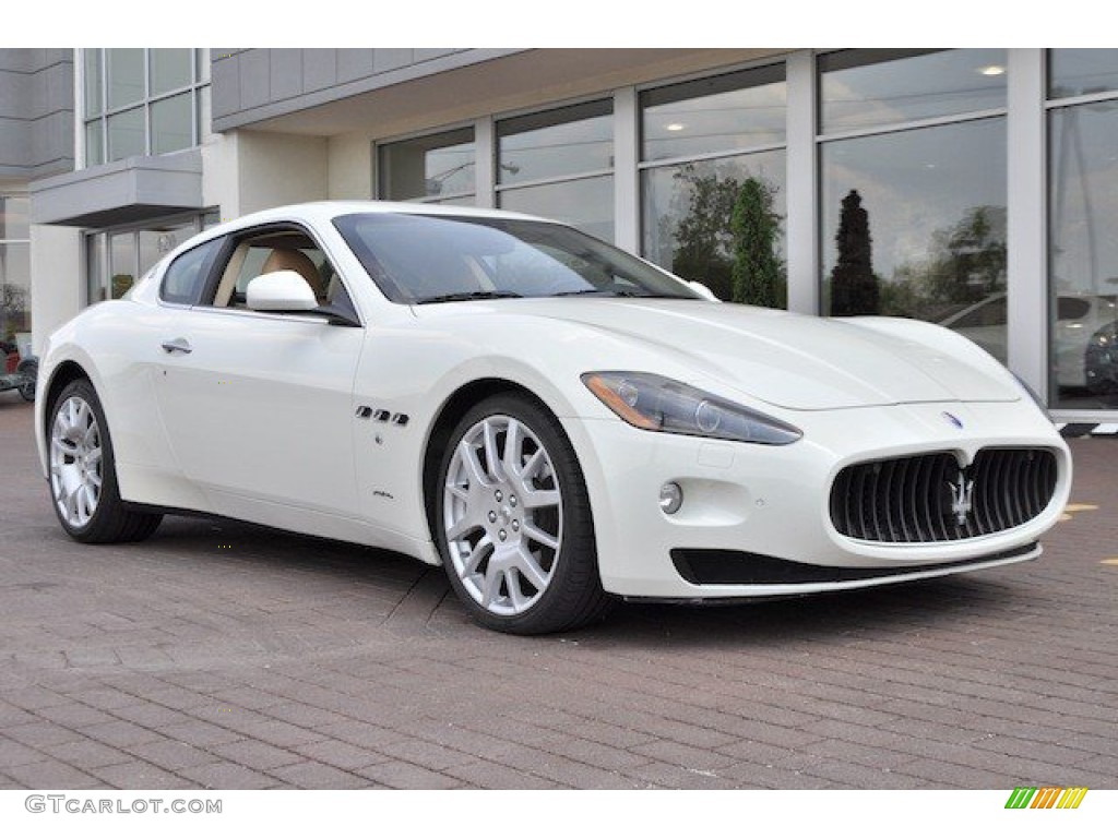 Bianco Eldorado (White) 2009 Maserati GranTurismo Standard GranTurismo Model Exterior Photo #65436243