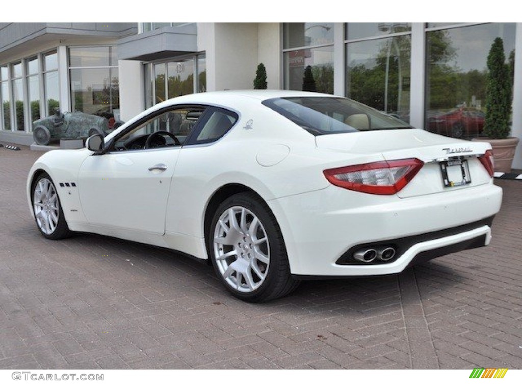 Bianco Eldorado (White) 2009 Maserati GranTurismo Standard GranTurismo Model Exterior Photo #65436306