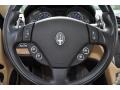 Beige 2009 Maserati GranTurismo Standard GranTurismo Model Steering Wheel