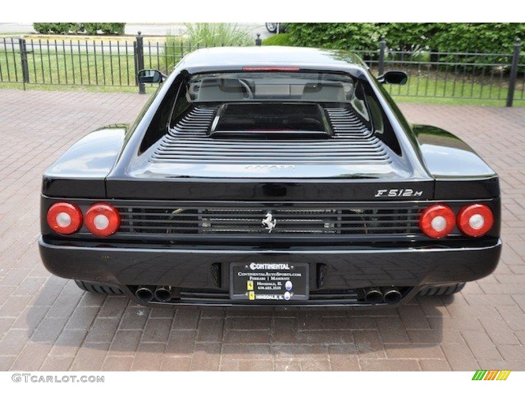 Nero (Black) 1995 Ferrari F512 M Standard F512 M Model Exterior Photo #65436564