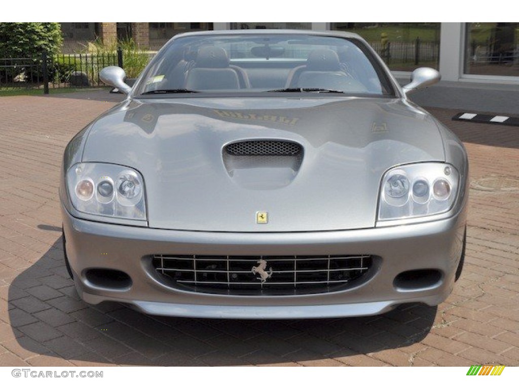 Grigio Titanio (Light Grey) 2005 Ferrari 575 Superamerica Roadster F1 Exterior Photo #65436951