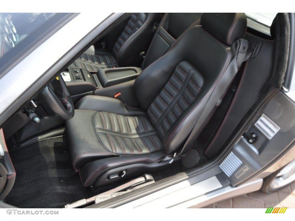 Nero Interior 2005 Ferrari 575 Superamerica Roadster F1 Photo #65437029