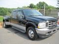 Black 2003 Ford F350 Super Duty Lariat Crew Cab Dually